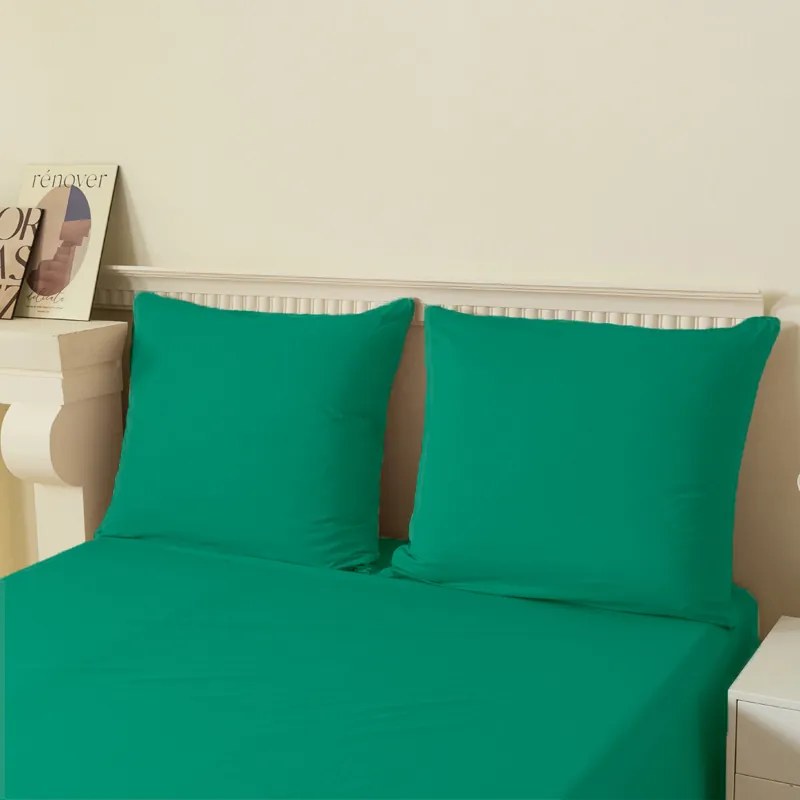 Lenjerie de pat din microfibra LANTA verde Dimensiune lenjerie de pat: 70 x 90 cm | 140 x 220 cm