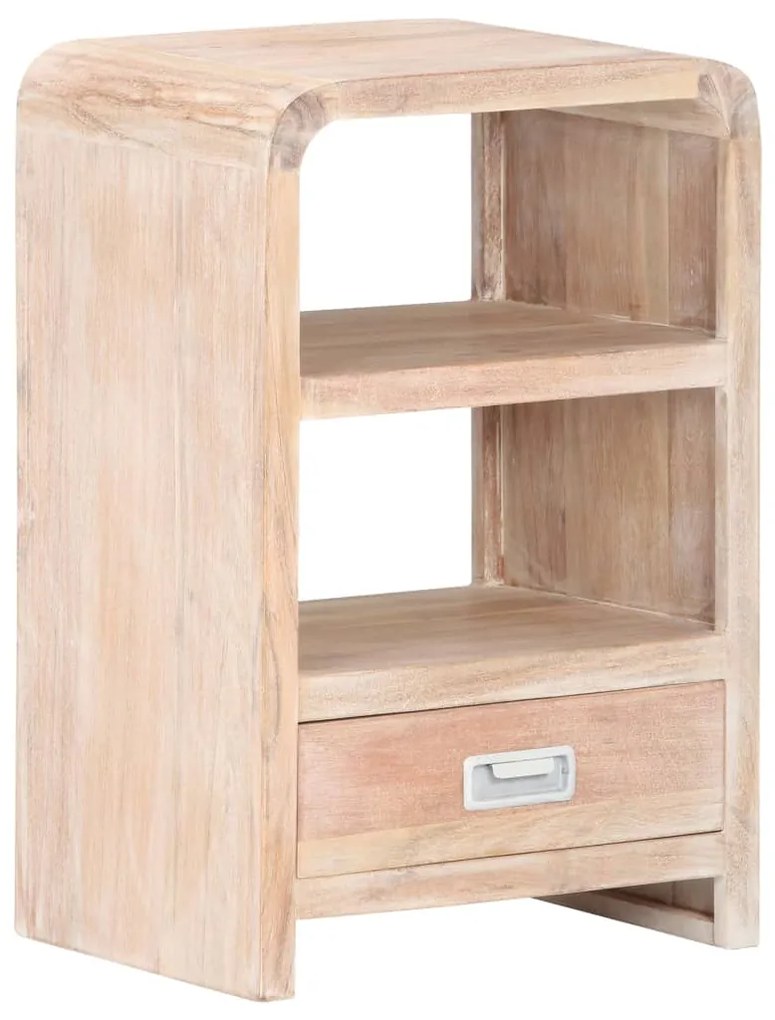 vidaXL Noptieră, 40 x 30 x 60 cm, lemn masiv de acacia