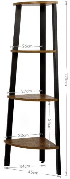 Raft Colt Vintage Himolla, Maro Rustic, 34 Cm