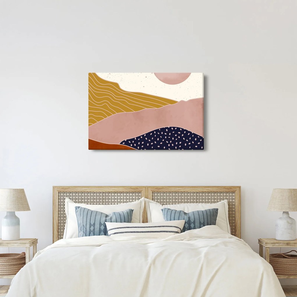 Tablou - Muntele de design Spacefrog N⁰3 (90x60 cm)