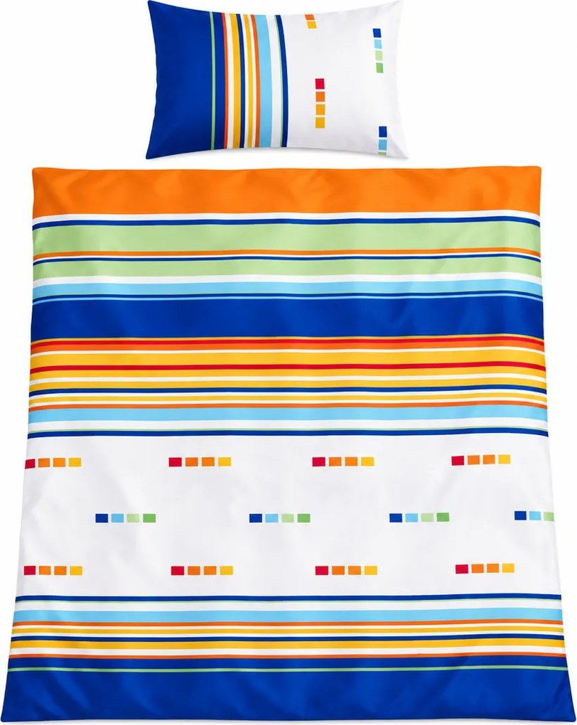 Lenjerie de pat din satin SOLERO colorata Dimensiune lenjerie de pat: 70 x 90 cm | 140 x 200 cm