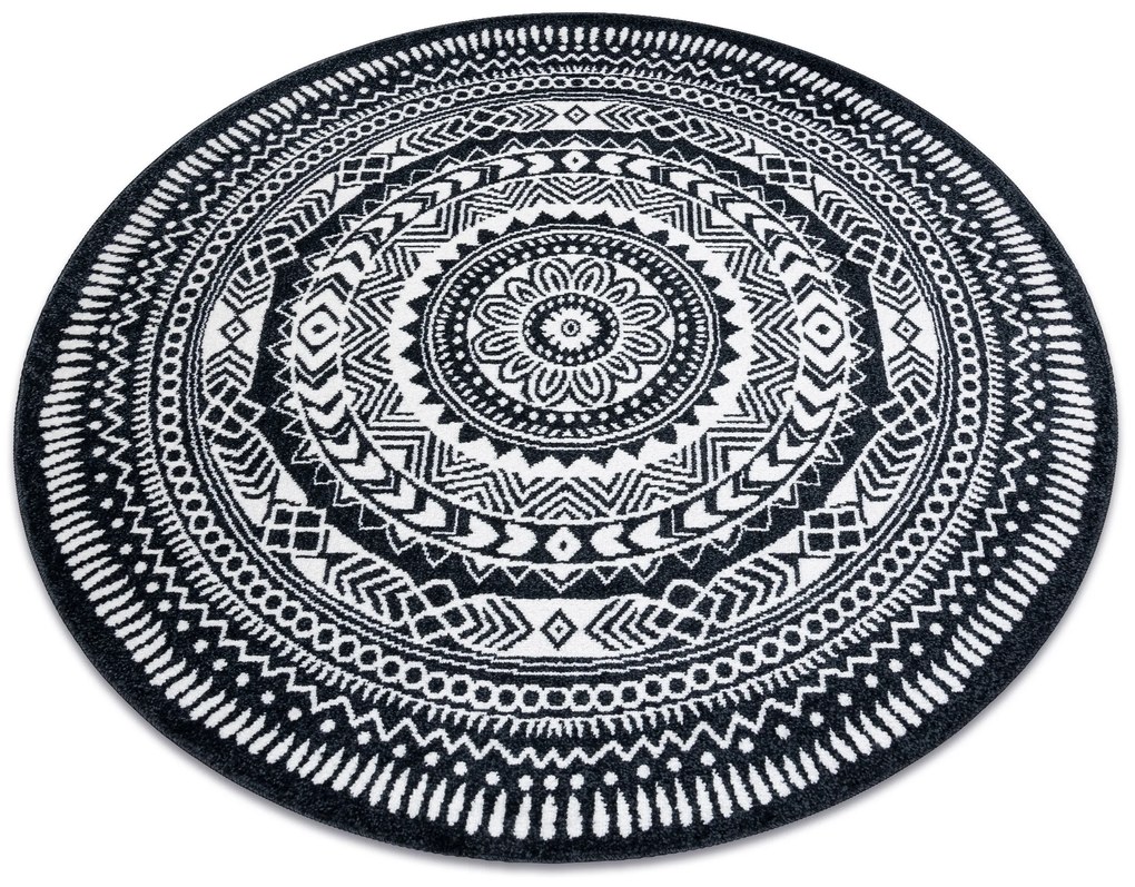 Covor FUN Napkin şerveţel cerc - fekete - SECUNDAR-COTATI PRODUSUL