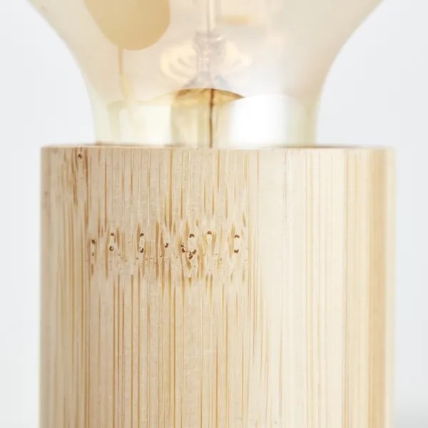 Brilliant - Plafonieră cu spoturi 4xE27/28W/230V, bambus