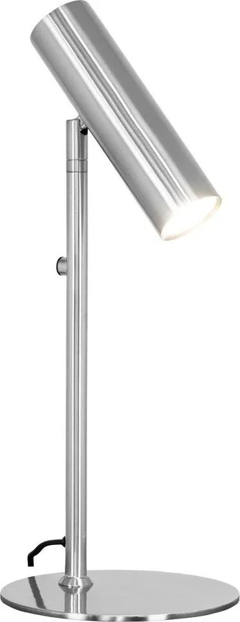 Veioză argintie din oțel (înălțime 47 cm) Paris – House Nordic