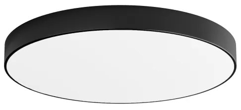 Plafonieră LED CLEO 96W 230V 4000K, Ø 80 cm, negru