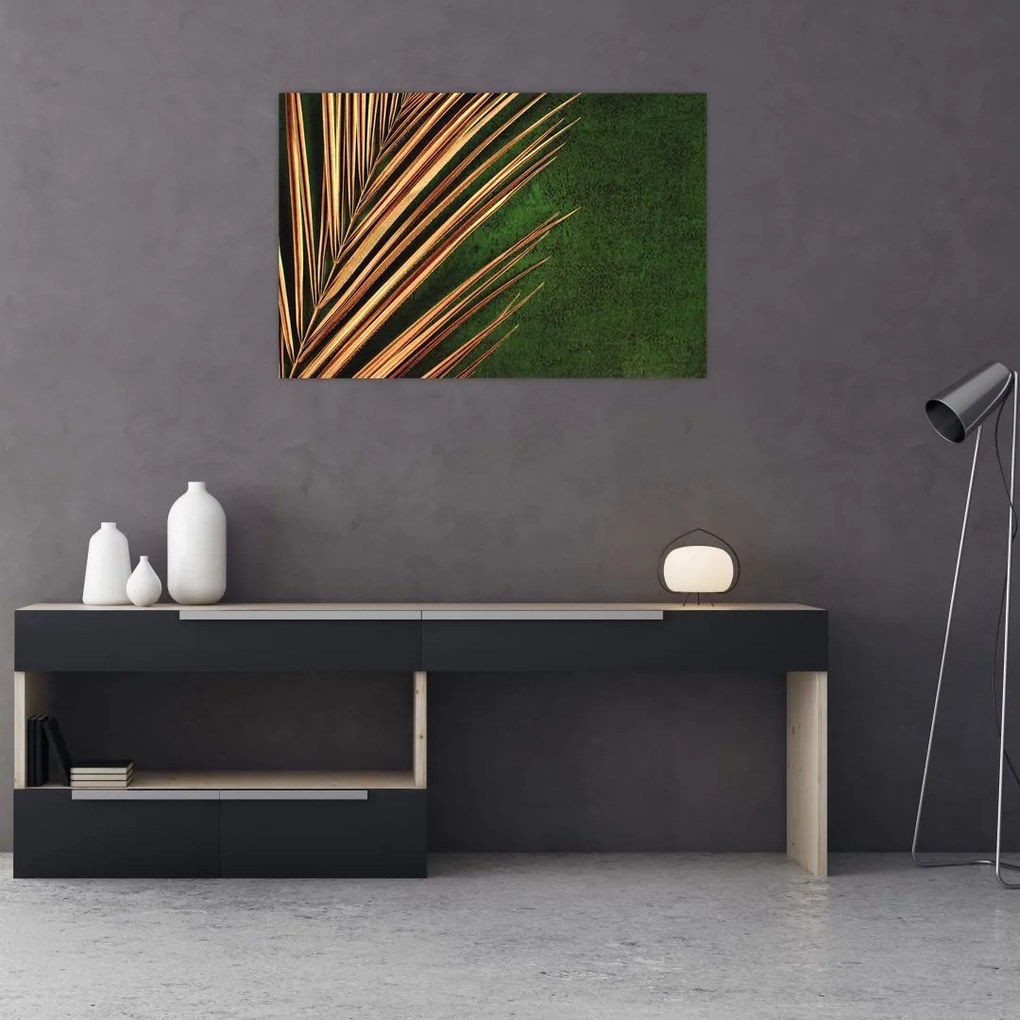 Tablou cu frunză (90x60 cm)