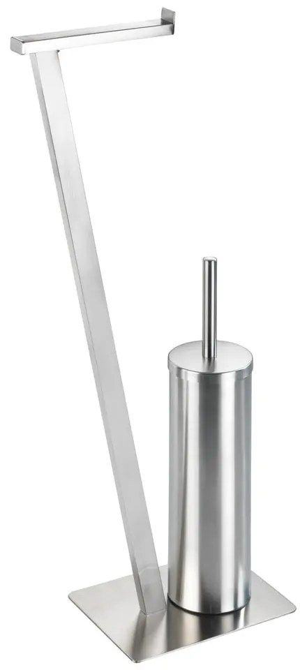 Suport oțel inoxidabil pentru toaletă Wenko Lirio