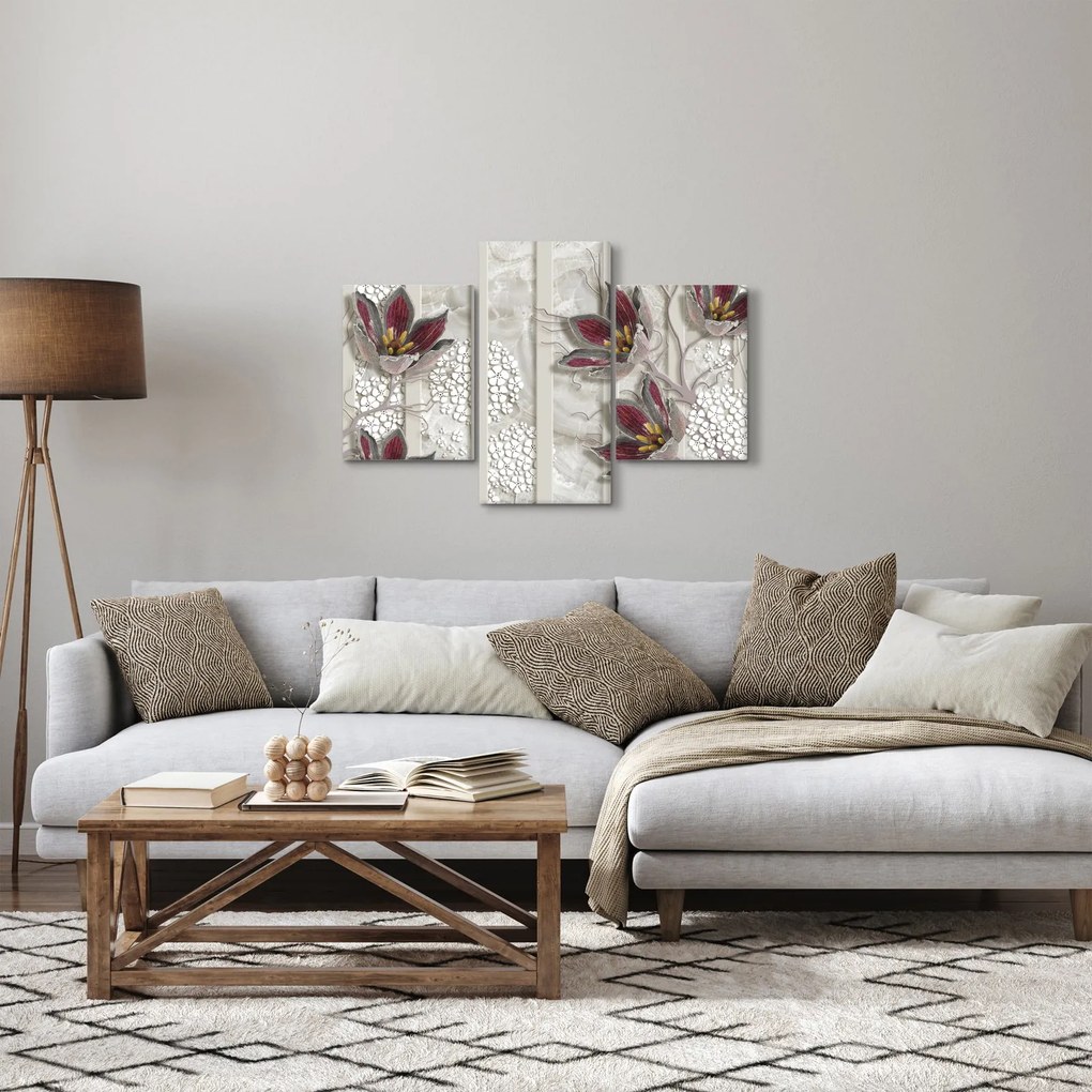 Tablou - Flori decorative (90x60 cm)