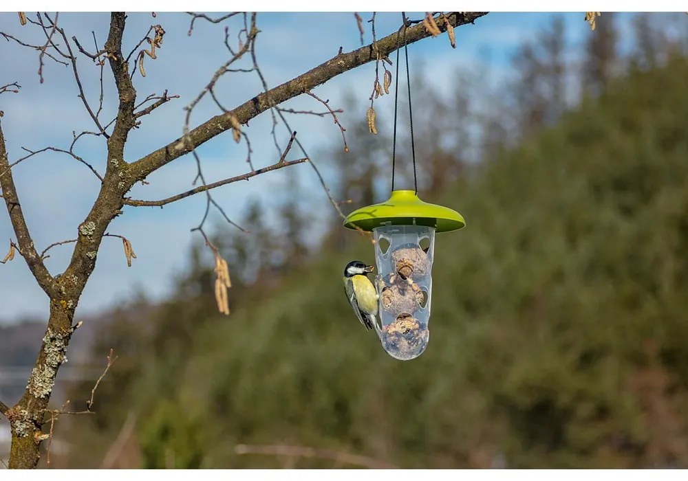 Hrănitoare pentru păsări Plastia Robin, verde