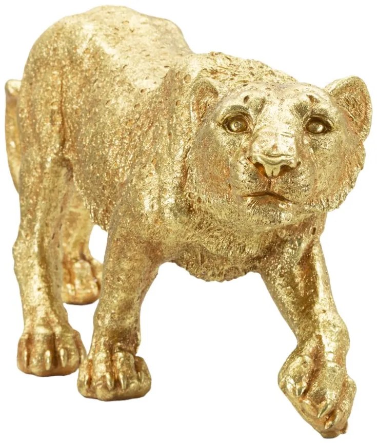 Mauro Ferretti Statuetă Leopard Shant 89 X 21 X 33 Cm | Aosom Romania