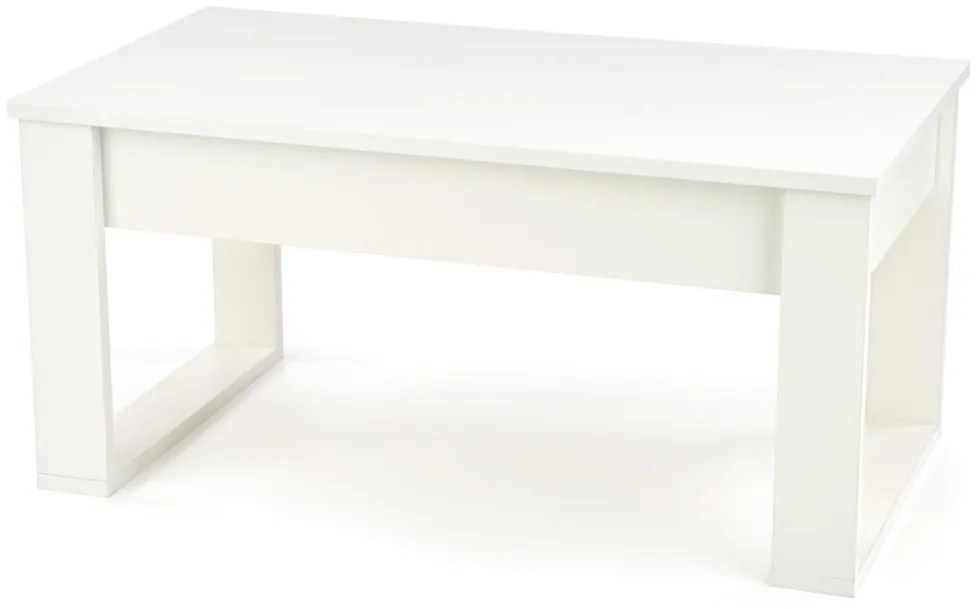 Masa de cafea dreptunghiulara Nea alba L110 cm