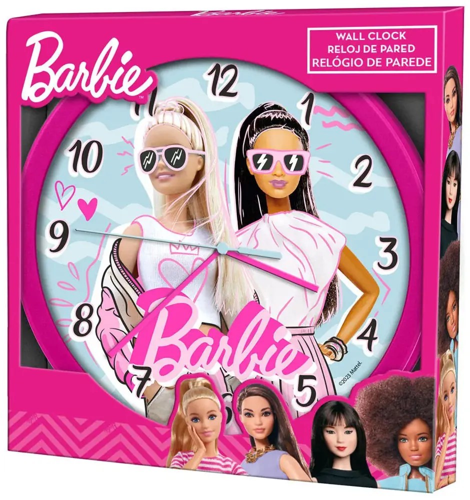 Barbie Strong Girls ceas de perete 25 cm