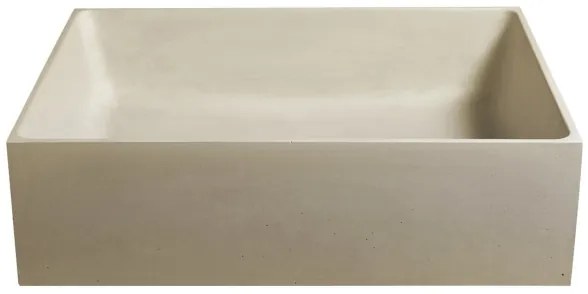 Sapho - Lavoar pentru blat FORMIGO 47,5x36,5 cm beton/bej