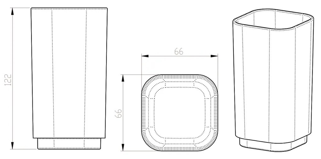 Coș de gunoi GEDY 630908 Seventy, 8 l, gri