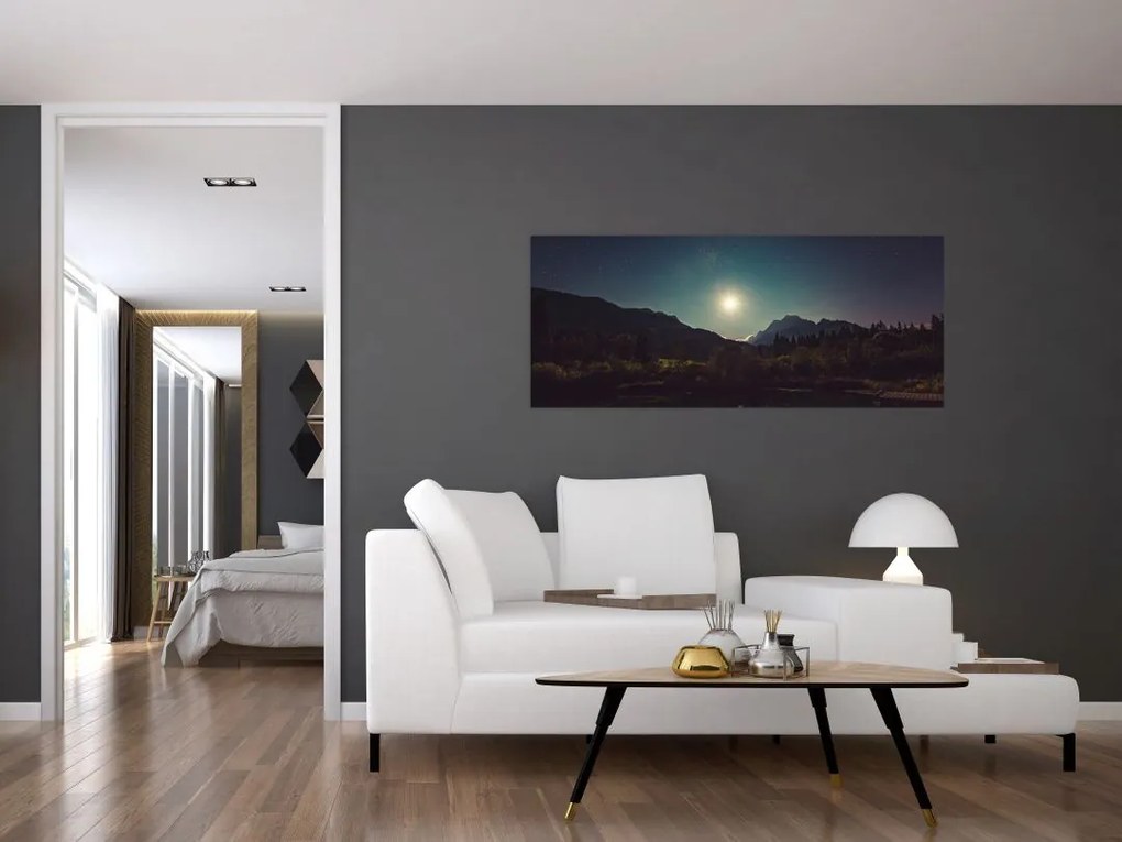 Tablou - cerul nocturn (120x50 cm)