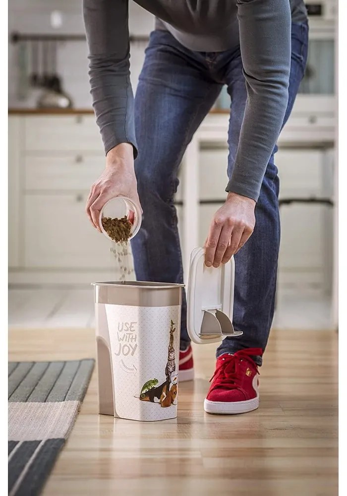 Recipient pentru hrană animale de companie 4.1 l Flo – Rotho