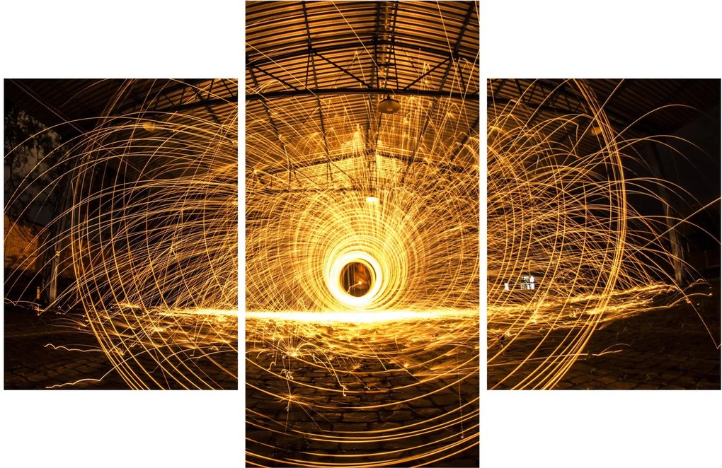 Tablou - Disc luminos (90x60 cm)