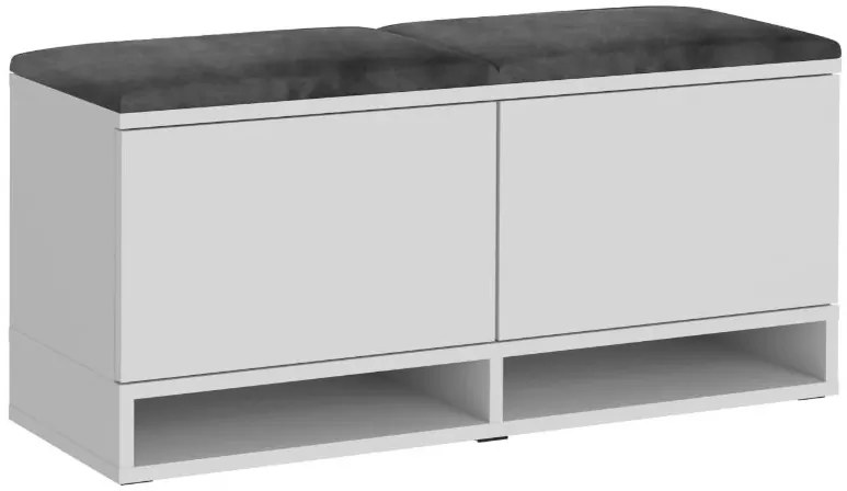 Cuier pentru hol White/Grey