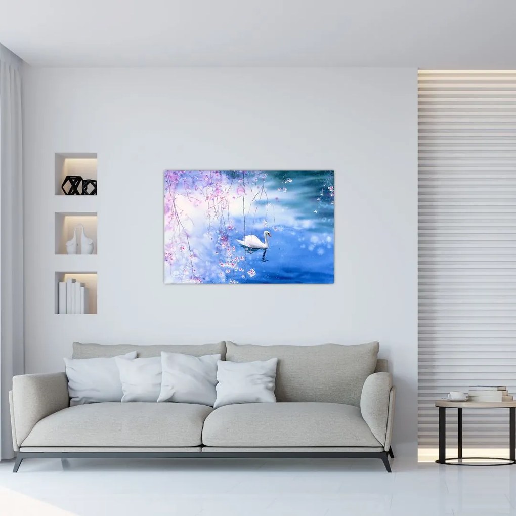 Tablou - Lacul magic (90x60 cm)