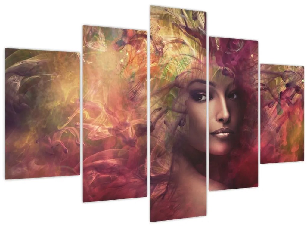 Tablou - Femeie de fantezie (150x105 cm)