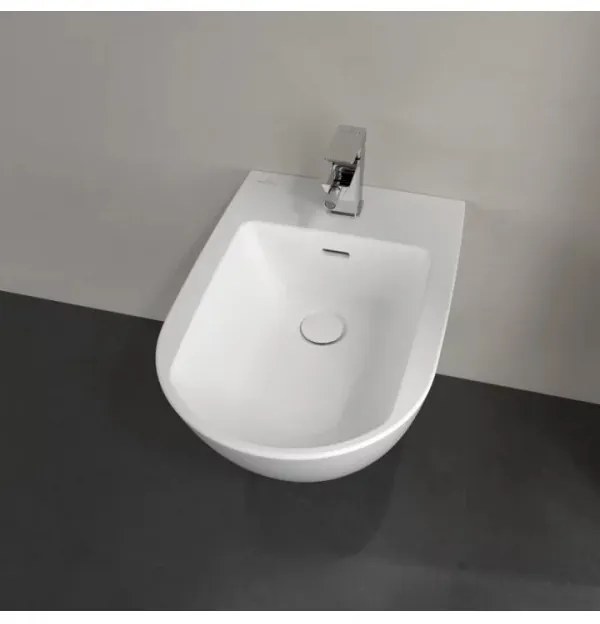 Bideu suspendat, Villeroy&amp;Boch Subway 3.0, 37.5x56cm, Alb Alpin, 44700001