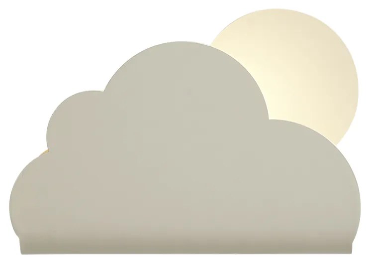 Lampă de perete pentru copii nor bej cu soare - Cloudy
