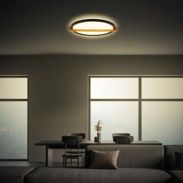 Plafonieră LED Briloner 3844015 - 18 W, 230 V, Ø 31,5 cm