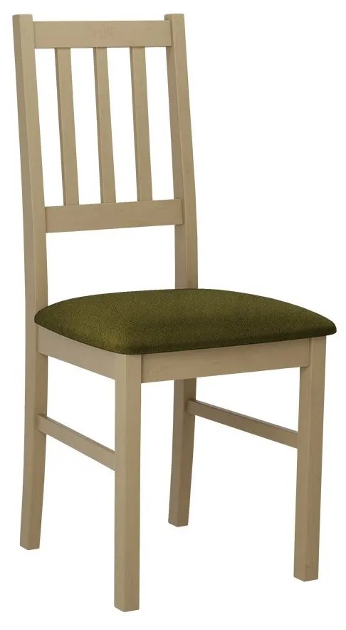 Scaun sufragerie Dalam IV (Stejar sonoma + Verde închis) . 1103402
