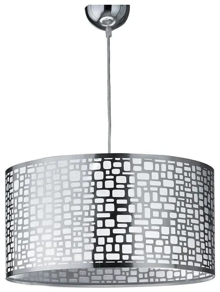 Lustră pe cablu ONLI BRUCE 1xE27/15W/230V d. 45 cm crom mat