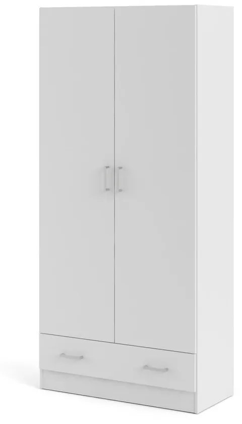 Șifonier alb 79x170 cm Space – Tvilum