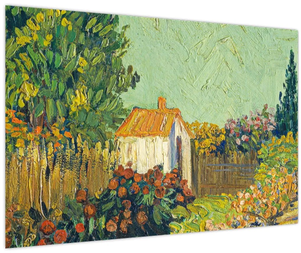 Tablou - Imitator of Vincent van Gogh, Landscape, reproducere (90x60 cm)