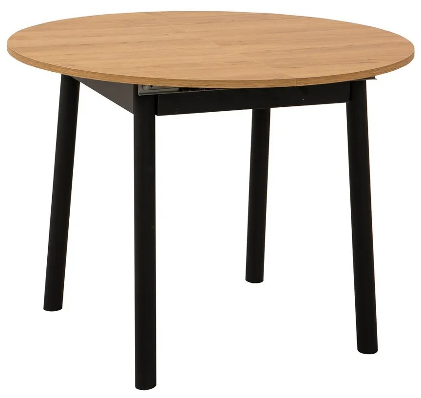 Masă de luat masa Oliver Oak Black