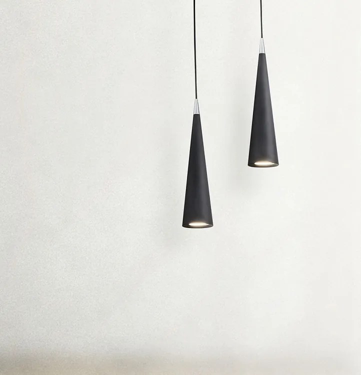 Pendul design modern Nevill negru