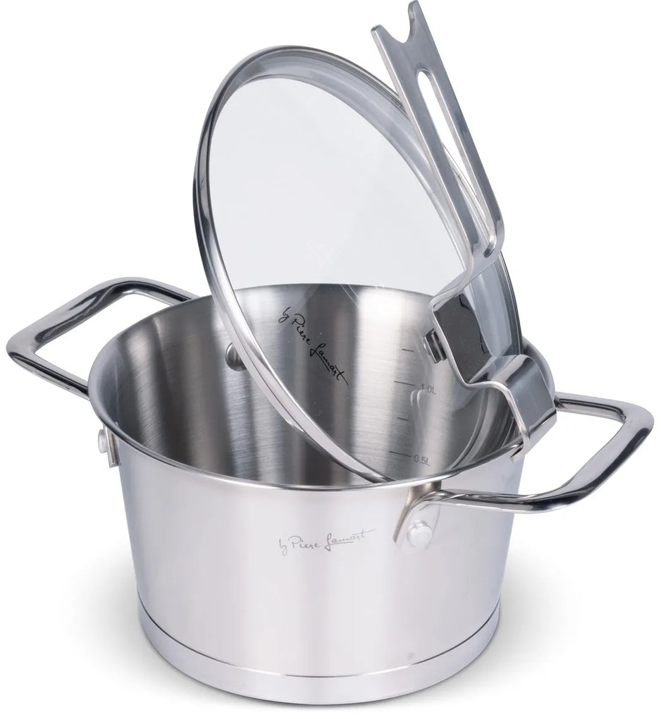 Lamart LT1272 cratiță cu capac Conic diametru 16 xînălțime 9 cm