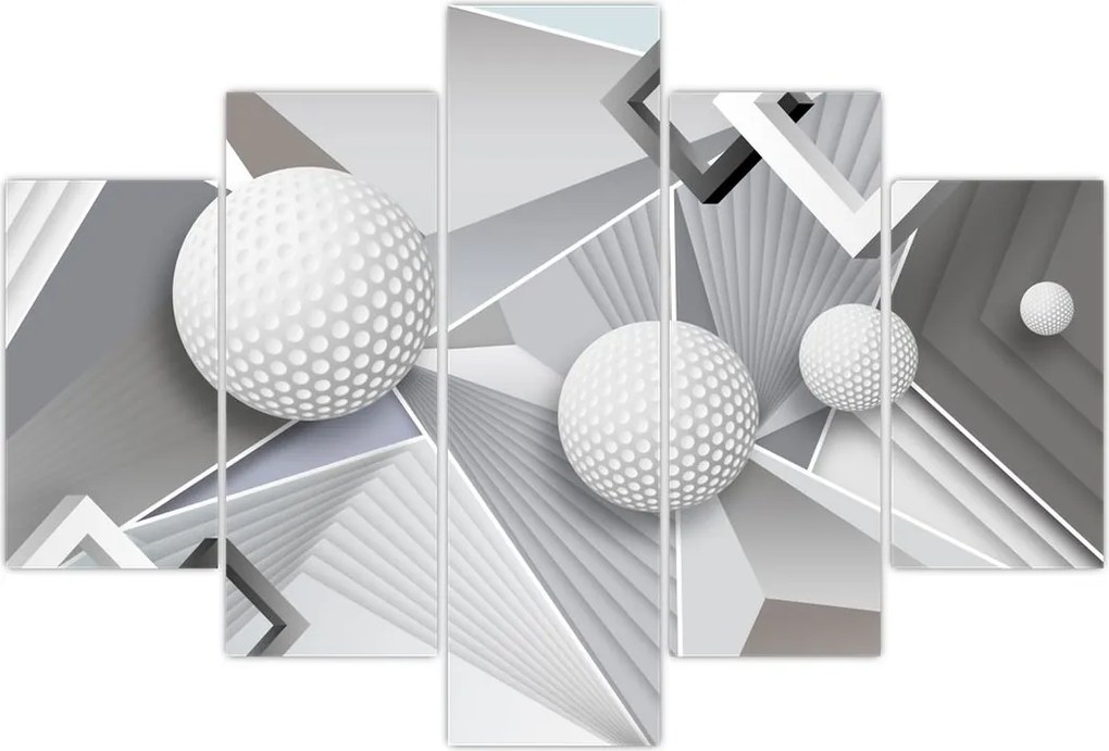 Tablou geometric abstract (150x105 cm)