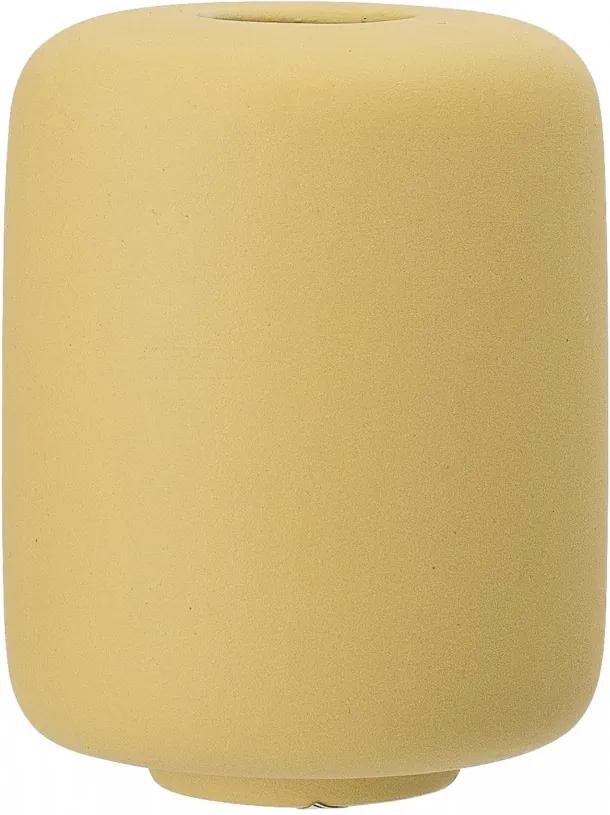 Vaza galbena din ceramica 10,5 cm Yellow Bloomingville