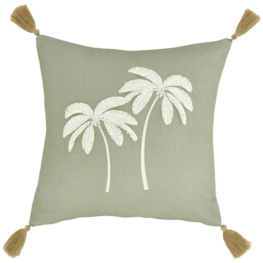 Pernă decorativă 45x45 cm Paradiso Palm – Catherine Lansfield