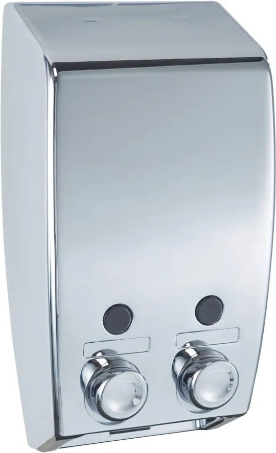 Dozator perete pentru săpun Wenko Varese Double Chamber Chrome.