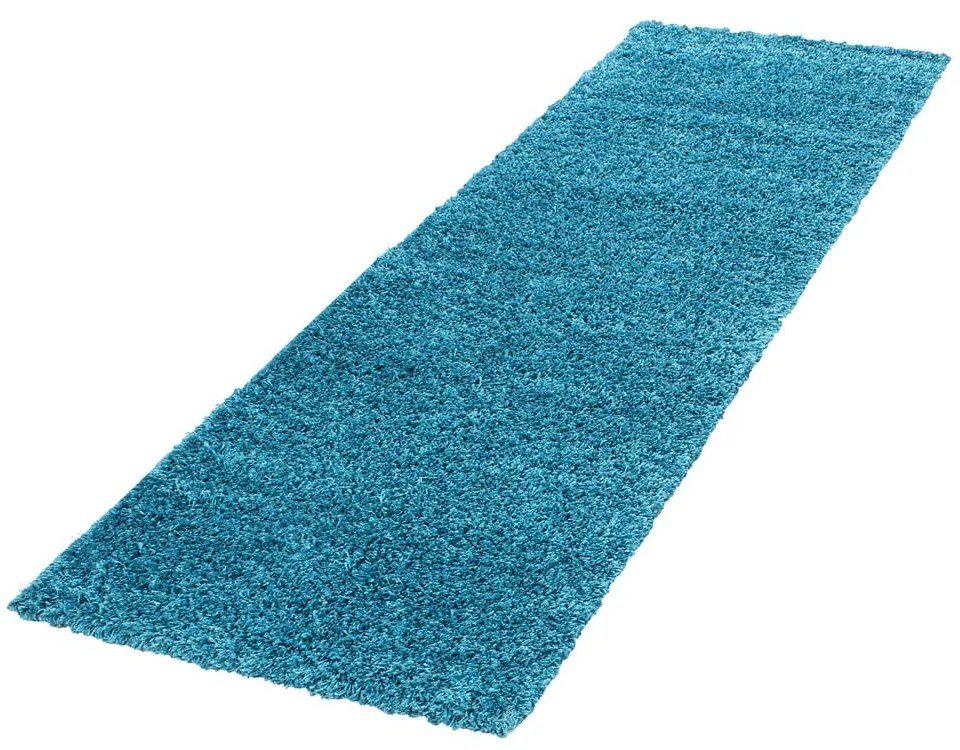 Covor tip traversă turcoaz 80x250 cm Life – Ayyildiz Carpets