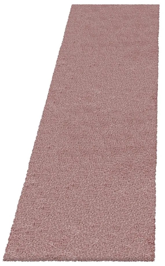 Covor tip traversă roz 80x250 cm Fluffy – Ayyildiz Carpets