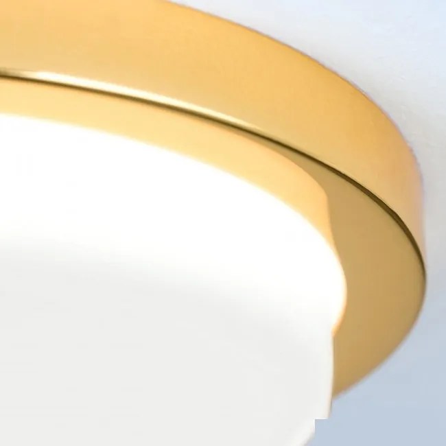 Plafoniera LED moderna LEROX 20cm aurie 24K