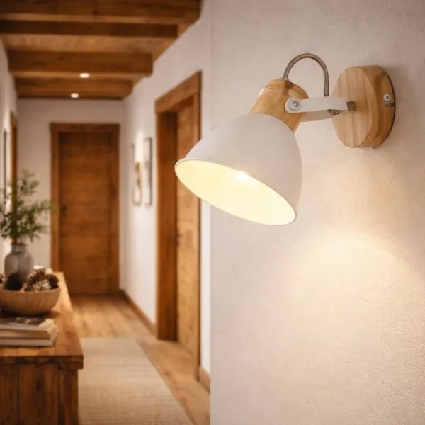 Globo 54018-1 - Aplică perete spot WIHO 1xE27/40W/230V