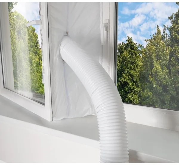 Aparat mobil inteligent de aer condiționat 3 în 1 Sencor 1450W/230V 12000 BTU Wi-Fi alb + telecomandă