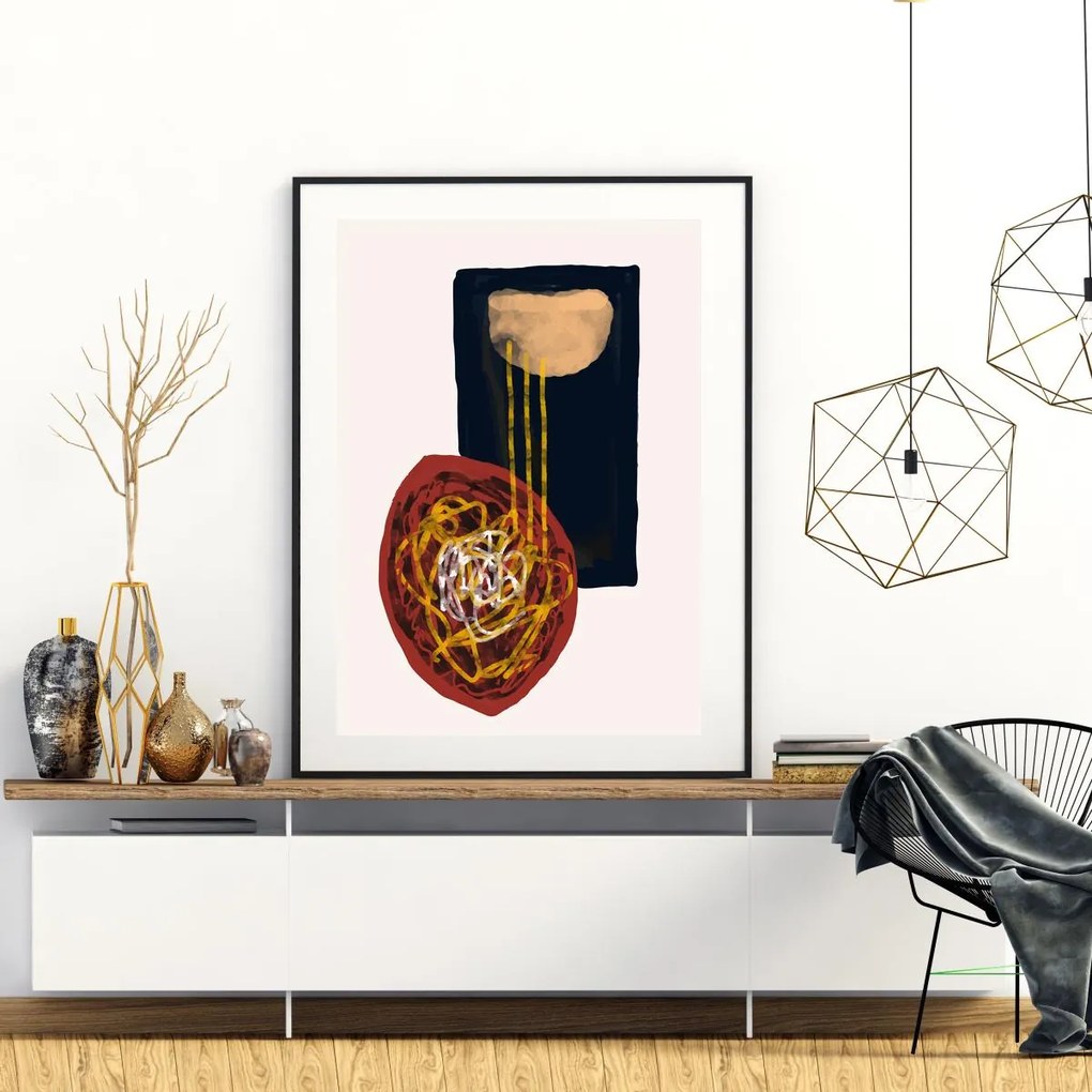 Poster - Abstracție artistică (A4)