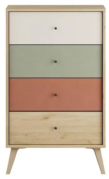 Comodă Seraphina 4 (multicolor) . 1109361