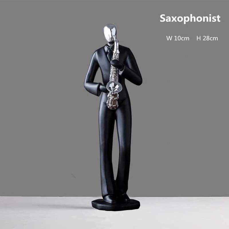 Statueta rasina saxofonist