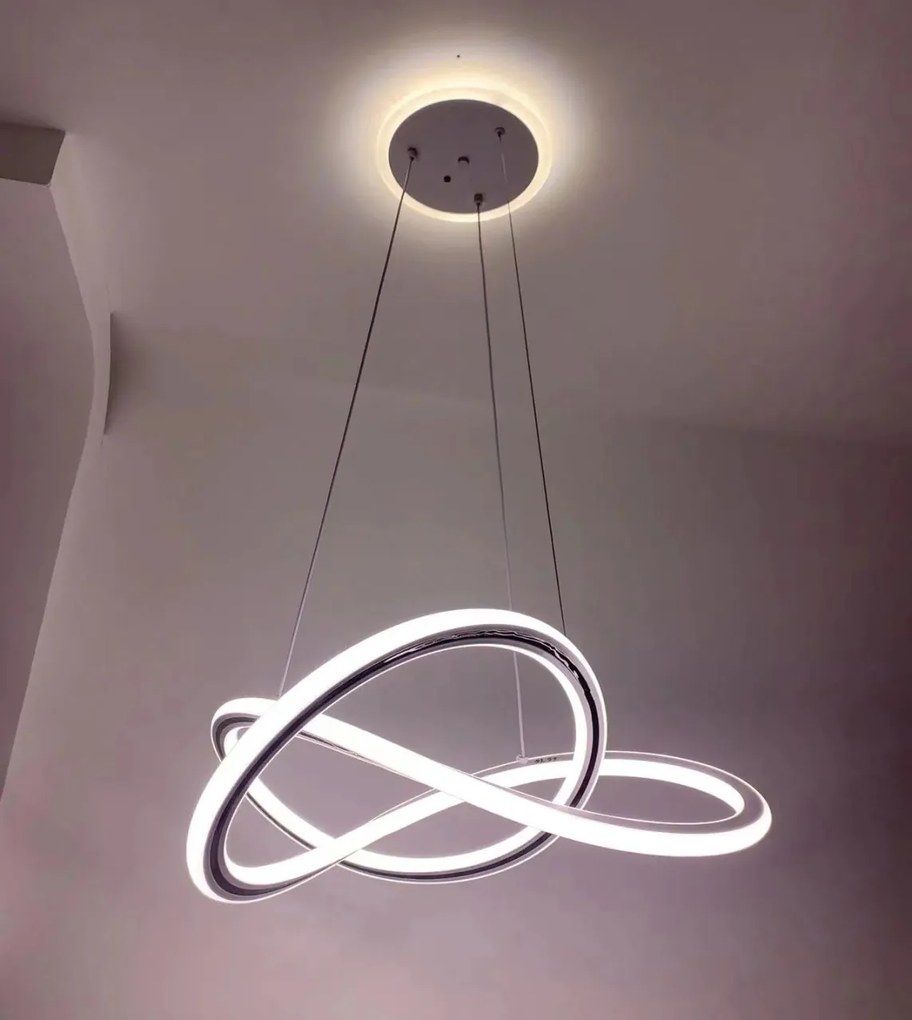 Lustra LED, Elit's, ESN1502, 3 Tipuri De Lumina, Inaltime Reglabila