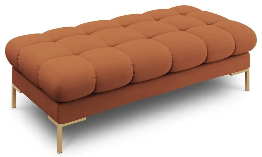 Bancă cărămizie capitonată Bali – Cosmopolitan Design