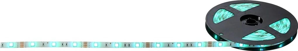 Banda cu iluminat LED-RGB cu telecomanda, 56W, 5-metri, IP44, LED BAND 38999 GL