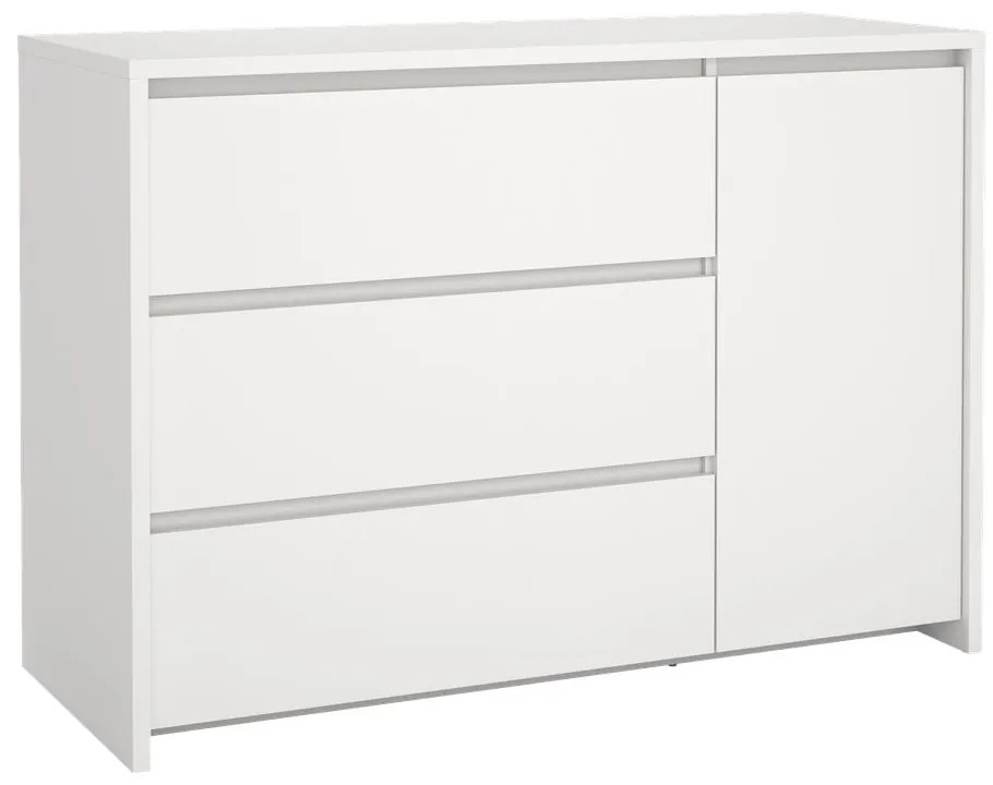 Comodă albă 119x84x48 cm Next – Tvilum